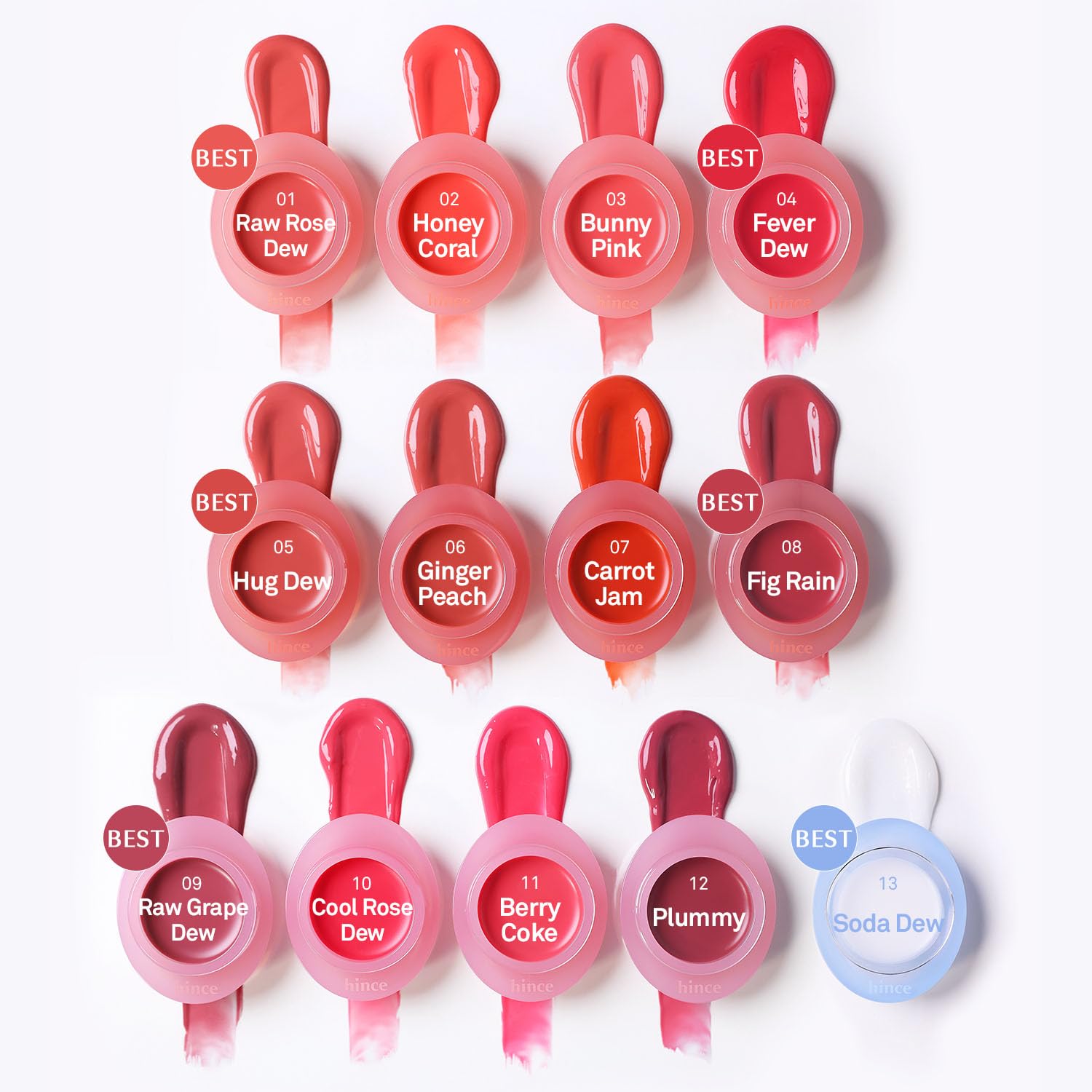 Hince Raw Glow Dewy Ball #06 Ginger Peach